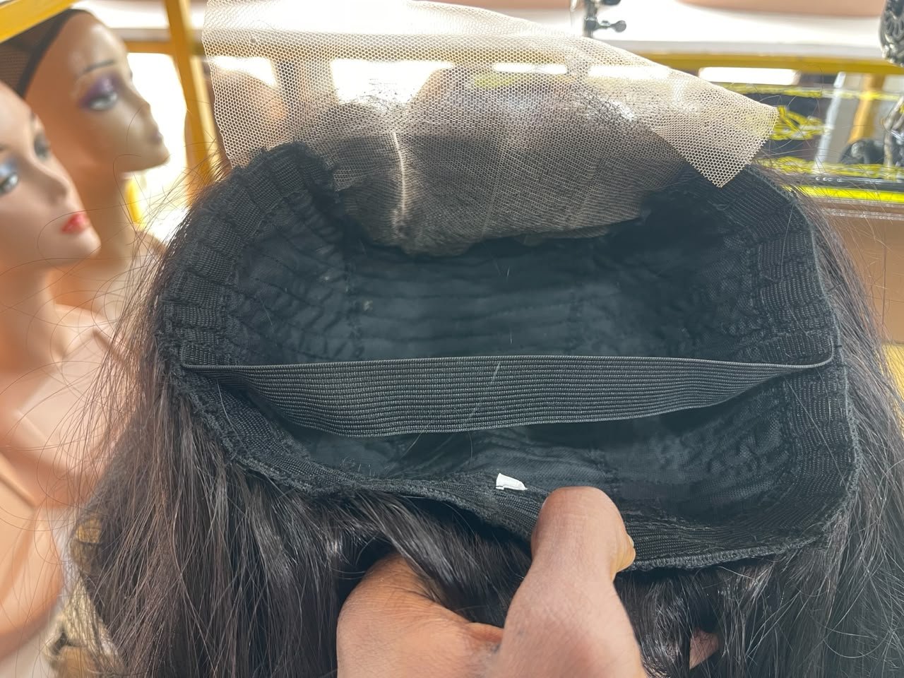 Professional frontal wig construction training